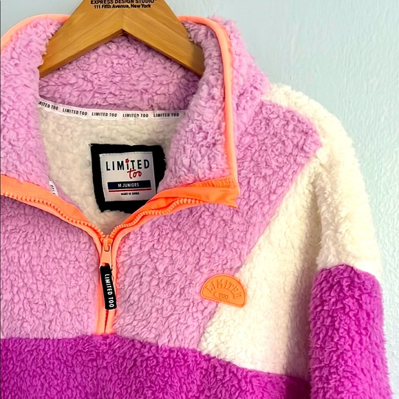 Limited Too Tops - Sherpa Pullover